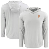 San Francisco Giants Cutter & Buck Coastline Epic Comfort Recycled Eco Hoodie Long Sleeve T-Shirt - Gray Hoodies