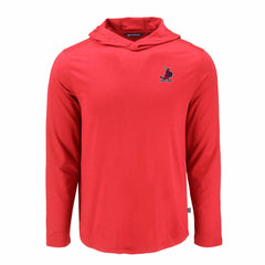 St. Louis Cardinals Cutter & Buck Coastline Epic Comfort Recycled Eco Hoodie Long Sleeve T-Shirt - Red Hoodies