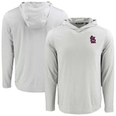 St. Louis Cardinals Cutter & Buck Coastline Epic Comfort Recycled Eco Hoodie Long Sleeve T-Shirt - Gray Hoodies