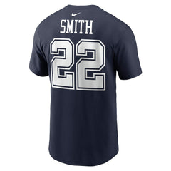 Emmitt Smith Dallas Cowboys Retired Player Name & Number T-Shirt Navy
