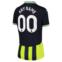 Manchester City Women's 2024/25 Away Replica Custom Jersey Navy