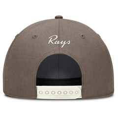 Tampa Bay Rays Nike Rise Performance Adjustable Hat - Brown Hats