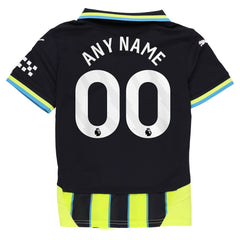 Manchester City Youth 2024/25 Away Replica Custom Jersey Navy