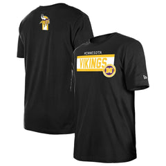 Minnesota Vikings New Era 3rd Down High Density Print T-Shirt Black