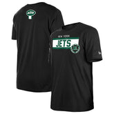 New York Jets New Era 3rd Down High Density Print T-Shirt Black