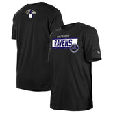 Baltimore Ravens New Era 3rd Down High Density Print T-Shirt Black