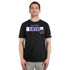 Baltimore Ravens New Era 3rd Down High Density Print T-Shirt Black