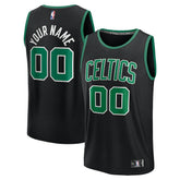 NBA Boston Celtics Fast Break Custom Jersey - Statement Edition - Black