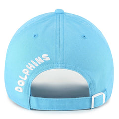 Miami Dolphins '47 Women's Bright Side Clean Up Adjustable Hat Blue