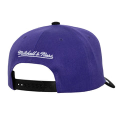 Sacramento Kings Underarch Two-Tone Pro Crown Snapback Hat Purple/Black