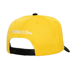 NHL Boston Bruins Mitchell & Ness Underarch Two-Tone Pro Crown Snapback Hat - Gold/Black