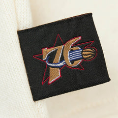 Philadelphia 76ers Women's Hardwood Classics Pullover Sweatshirt Cream