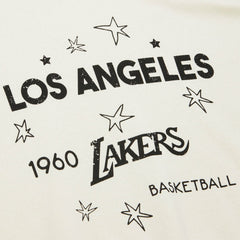 Los Angeles Lakers Women's Hardwood Classics Pullover Sweatshirt Gold