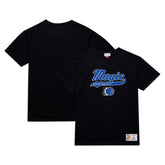 Orlando Magic Hardwood Classics Felt Applique Slub T-Shirt Black
