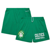 Boston Celtics Hardwood Classics Gameday Mesh Shorts Kelly Green