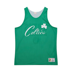 NBA Boston Celtics Hardwood Classics Reversible Mesh Practice Jersey - Kelly Green/White