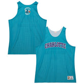 NBA Charlotte Hornets Hardwood Classics Reversible Mesh Practice Jersey - Teal/White