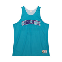 NBA Charlotte Hornets Hardwood Classics Reversible Mesh Practice Jersey - Teal/White
