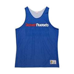 NBA Denver Nuggets Hardwood Classics Reversible Mesh Practice Jersey sale - Royal/White