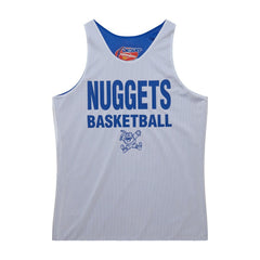 NBA Denver Nuggets Hardwood Classics Reversible Mesh Practice Jersey sale - Royal/White