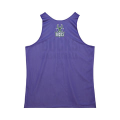 NBA Milwaukee Bucks Hardwood Classics Reversible Mesh Practice Jersey - Purple/White