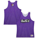 NBA Toronto Raptors Hardwood Classics Reversible Mesh Practice Jersey - Purple/White