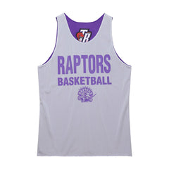 NBA Toronto Raptors Hardwood Classics Reversible Mesh Practice Jersey - Purple/White