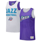 NBA Utah Jazz Hardwood Classics Reversible Mesh Practice Jersey - Purple