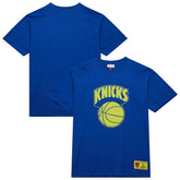 New York Knicks Hardwood Classics Neon Nights Premium T-Shirt Blue