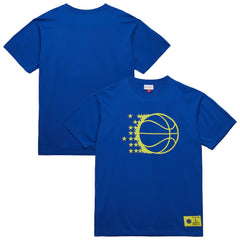 Orlando Magic Hardwood Classics Neon Nights Premium T-Shirt Blue