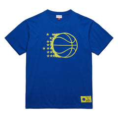 Orlando Magic Hardwood Classics Neon Nights Premium T-Shirt Blue
