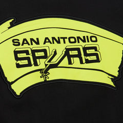 San Antonio Spurs Hardwood Classics Neon Nights Premium T-Shirt Black