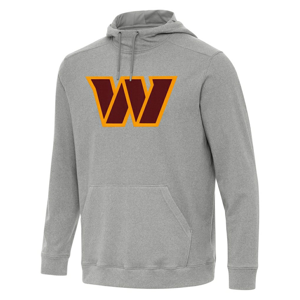 Washington Commanders Antigua Cloud Pullover Hoodie Heather Gray