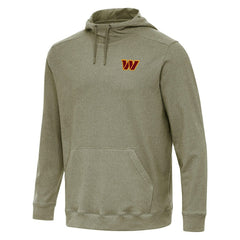 Washington Commanders Antigua Cloud Pullover Hoodie Olive