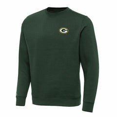 Green Bay Packers Antigua Victory Pullover Sweatshirt Hunter Green