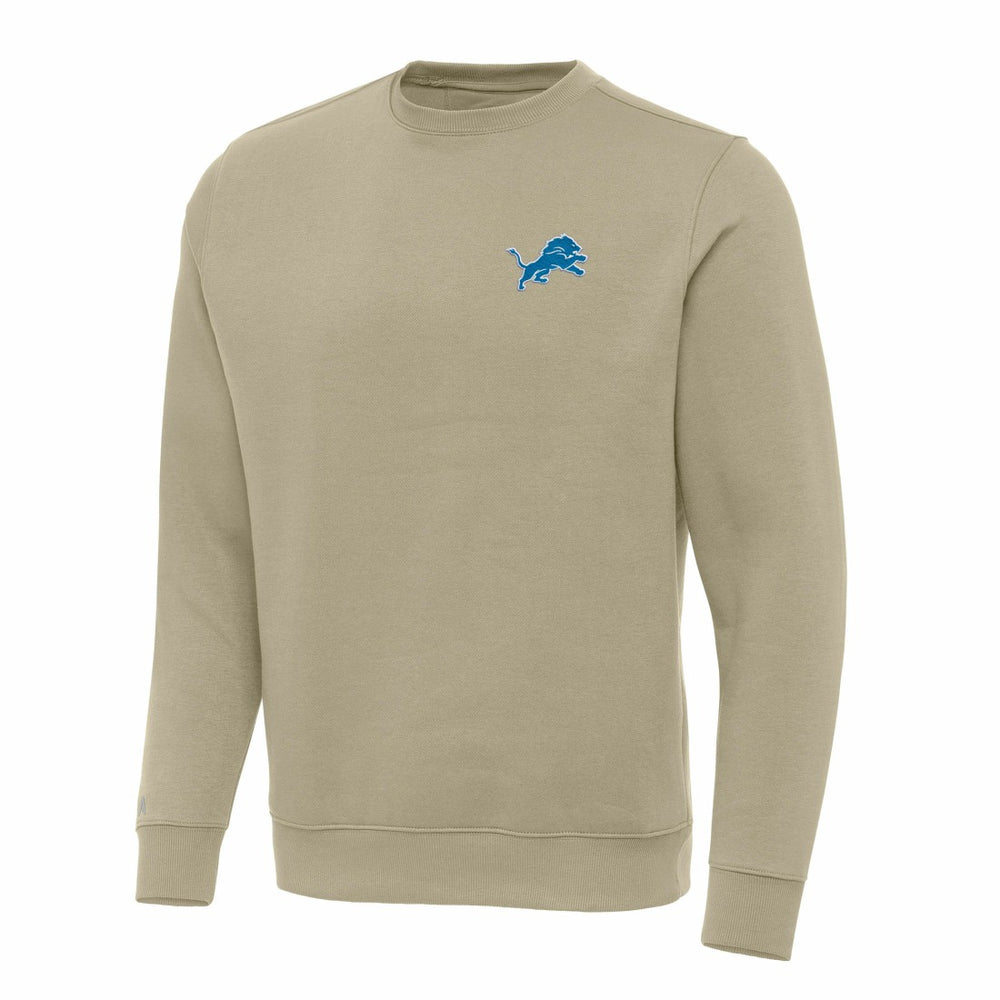 Detroit Lions Antigua Victory Pullover Sweatshirt Khaki