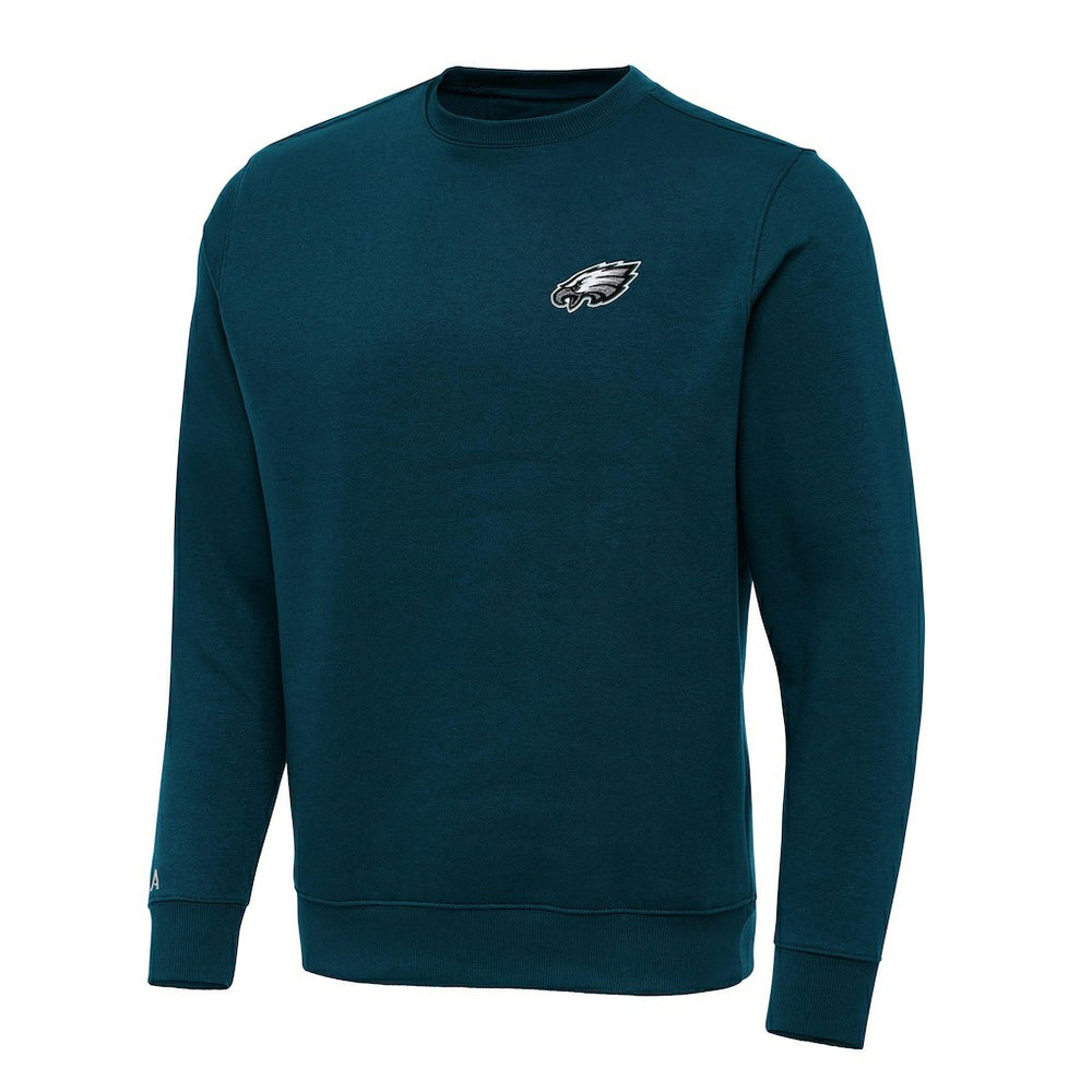 Philadelphia Eagles Antigua Victory Pullover Sweatshirt Teal