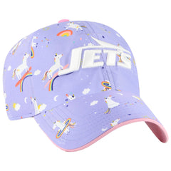 New York Jets '47 Girls Preschool Unicorn Clean Up Adjustable Hat Lavender