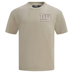 New York Giants Pro Standard Drop Shoulder T-Shirt Tan