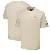 Seattle Seahawks Pro Standard Drop Shoulder T-Shirt Tan