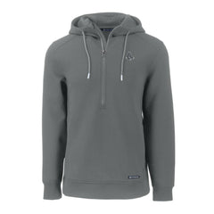 Boston Red Sox Cutter & Buck Roam Eco Recycled Half-Zip Pullover Hoodie - Gray Hoodies