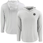 Houston Astros Cutter & Buck Coastline Epic Comfort Eco Recycled Long Sleeve Hoodie T-Shirt - Gray Hoodies