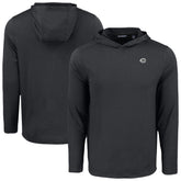 Cincinnati Reds Cutter & Buck Coastline Epic Comfort Eco Recycled Long Sleeve Hoodie T-Shirt - Black Hoodies