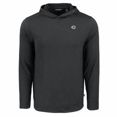 Cincinnati Reds Cutter & Buck Coastline Epic Comfort Eco Recycled Long Sleeve Hoodie T-Shirt - Black Hoodies