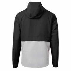 Kansas City Royals Cutter & Buck Charter Eco Recycled Anorak Half-Zip Hoodie Jacket - Black/Gray Jackets