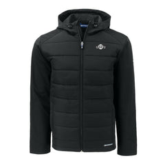 San Francisco Giants Cutter & Buck Evoke Hybrid Eco Softshell Recycled Full-Zip Hooded Jacket - Black Jackets