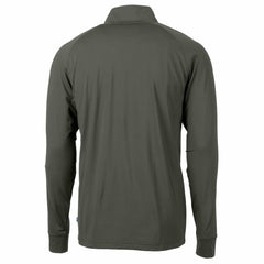 New York Mets Cutter & Buck Adapt Eco Raglan Quarter-Zip Jacket - Olive Jackets