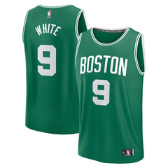 NBA Derrick White Boston Celtics Fast Break Replica Player Jersey - Icon Edition - Kelly Green