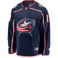 NHL Adam Fantilli Columbus Blue Jackets Fanatics Home Premier Breakaway Player Jersey - Navy