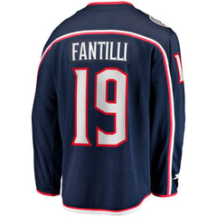 NHL Adam Fantilli Columbus Blue Jackets Fanatics Home Premier Breakaway Player Jersey - Navy